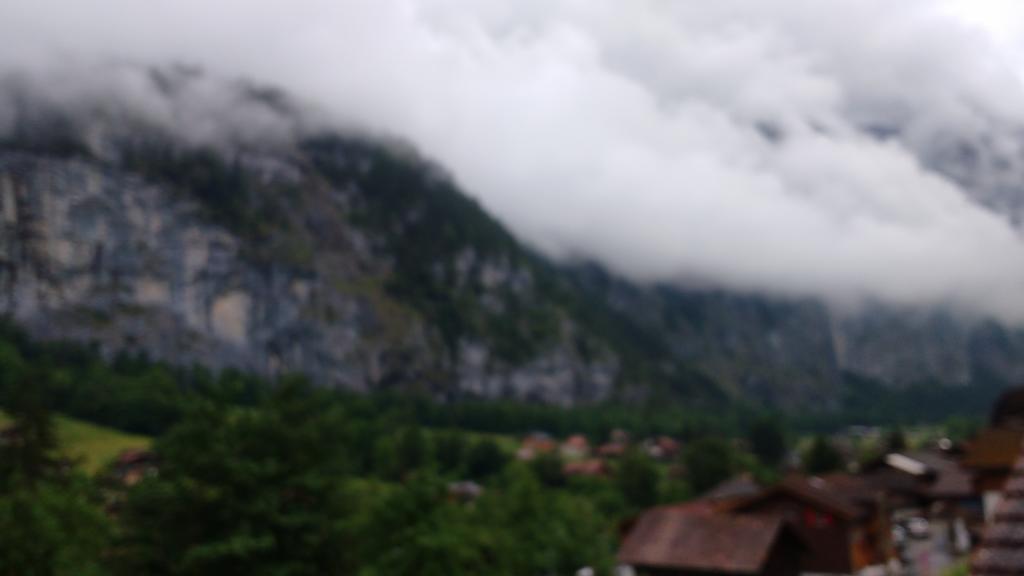 Ferienwohnung Base Cafe Lauterbrunnen Exterior foto